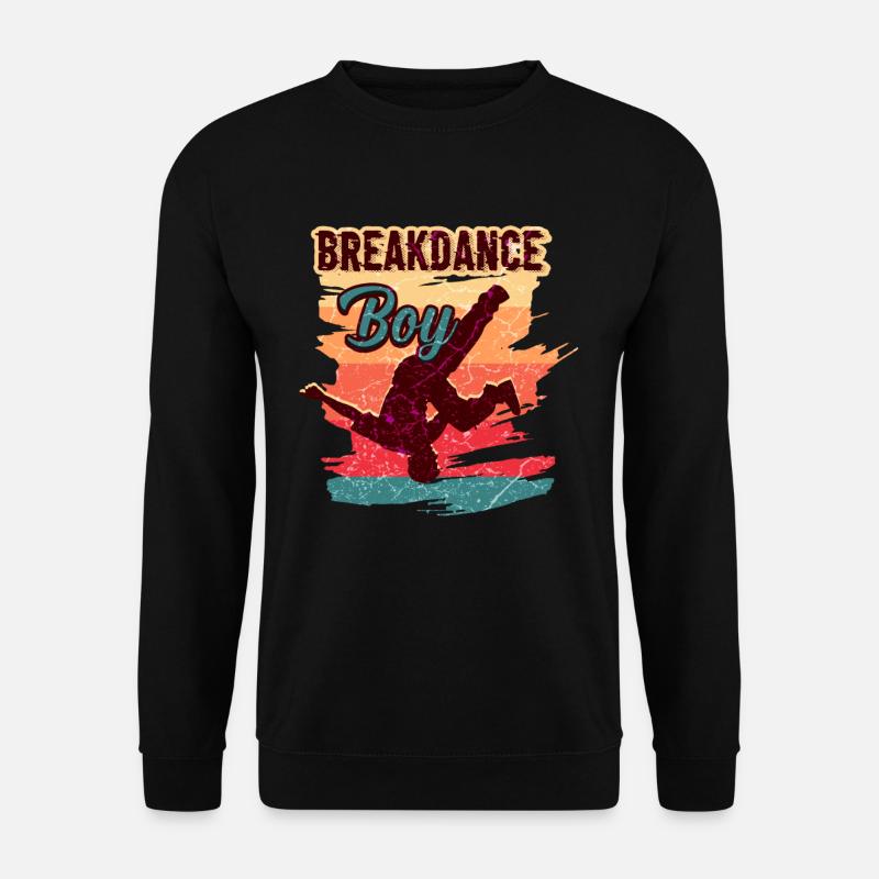 Breakdance Boy Breakdancing Kids - Unisex Sweatshirt - black
