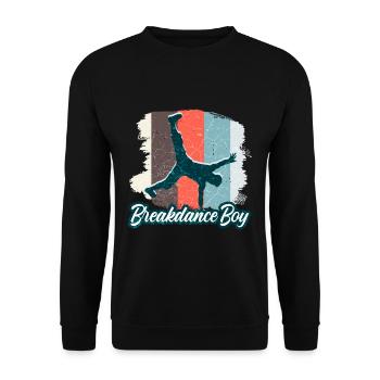 Breakdance Young Dancers Breakdancing - Unisex Sweatshirt - black - Front - Alina (178cm) & Michal (187cm)