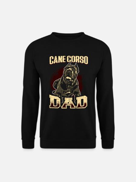 Cane Corso Vater - Unisex Pullover - Schwarz