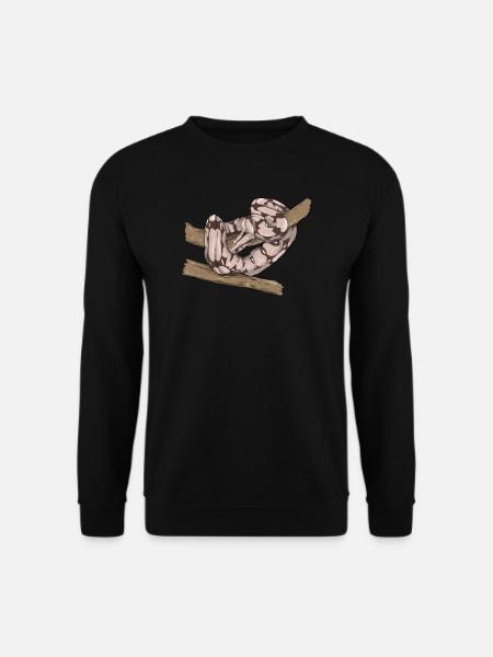 Boa Constrictor I Abgottschlange Motiv für - Unisex Pullover - Schwarz