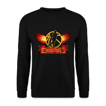 Basket-ball filles - Sweat-shirt Unisexe - noir - Devant - Alina (178cm) & Michal (187cm)