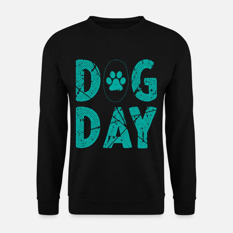 Dog lovers dog language - Unisex Sweatshirt - black