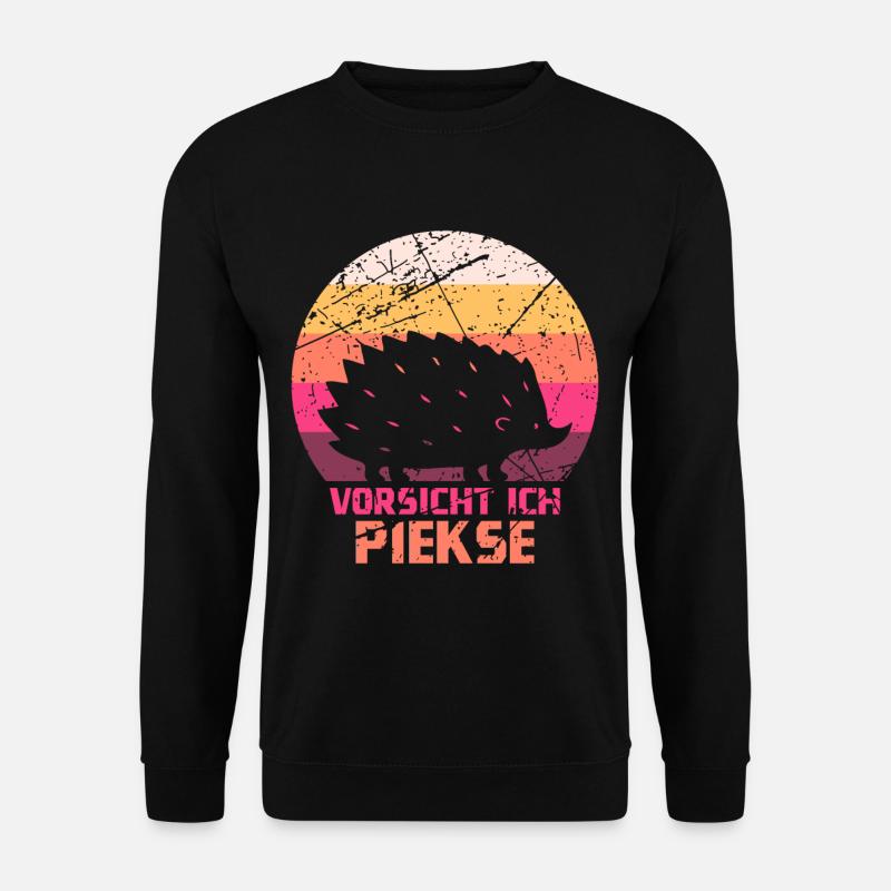 Igel - Unisex Pullover - Schwarz