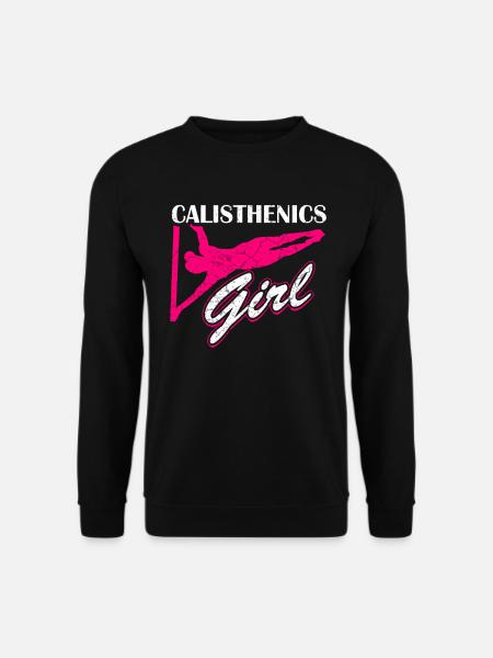 Gimnastyka sportowa kobiet - Bluza unisex - czarny