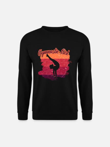 Gymnaste gymnaste gymnastique gymnastique - Sweat-shirt Unisexe - noir