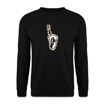 Scie à chaîne Mousqueine - Sweat-shirt Unisexe - noir - Devant - Alina (178cm) & Michal (187cm)