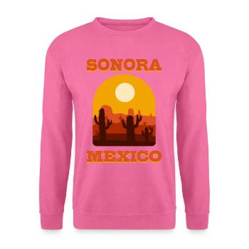 Sonora Mexico Bundesstaat Sonora Sonoran - Unisex Pullover - Pink - Vorne