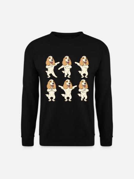 Cocker Spaniel Gift Women Dogs Spaniel - Unisex Sweatshirt - black