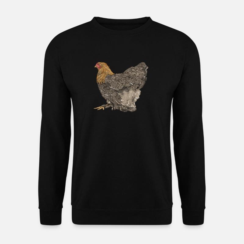 Brahma ChickenS I Chicken Poultry Motif pour - Sweat-shirt Unisexe - noir