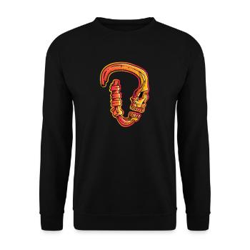 Tree Climber I Tree Care Chainsaw Motif pour - Sweat-shirt Unisexe - noir - Devant - Alina (178cm) & Michal (187cm)