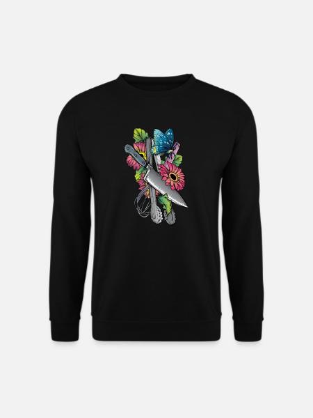Cuisinier I Épices Cuisine Toque de chef Motif - Sweat-shirt Unisexe - noir