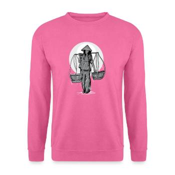Vietnam I Saigon Scooter Pho Bo Motif de voyage pour - Sweat-shirt Unisexe - rose - Devant