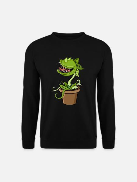 Carnivorous plant Venus flytrap - Unisex Sweatshirt - black