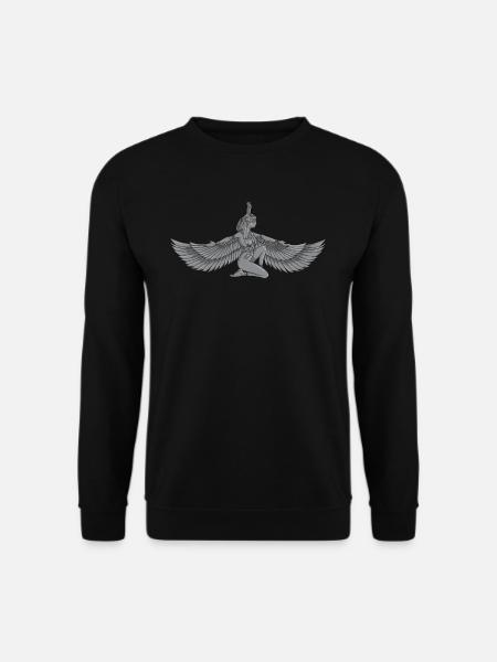 Isis Ägypten I Pharao Ägyptischer Gott - Unisex Pullover - Schwarz