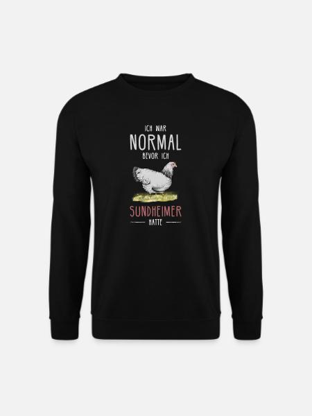 Sundheimer Hühner I Chicken Geflügel Motiv für - Unisex Pullover - Schwarz