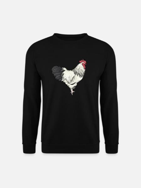 Sundheimer Hühner I Chicken Geflügel Motiv für - Unisex Pullover - Schwarz