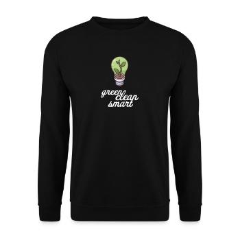 Renewable Energies I Energy Transition Electricity - Unisex Sweatshirt - black - Front - Alina (178cm) & Michal (187cm)