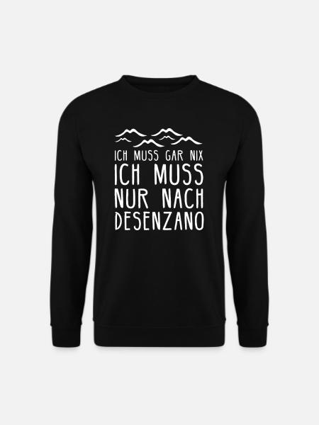 Desenzano am Gardasee I Motiv für Italien Urlaub - Unisex Pullover - Schwarz