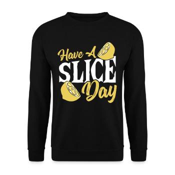 Avoir une tranche de jour Lemonde Stand Lemonade Boss - Sweat-shirt Unisexe - noir - Devant - Alina (178cm) & Michal (187cm)