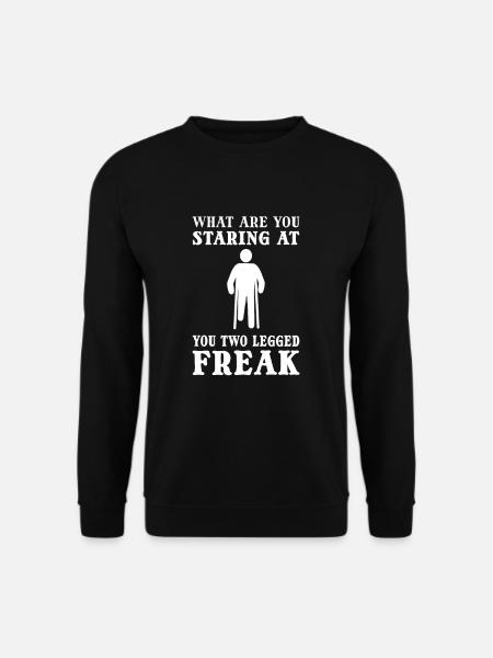 Amputierter Amputation Regierung Operation - Unisex Pullover - Schwarz