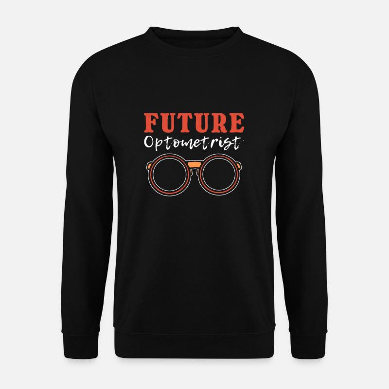 Future Optometrist Optometry Health Care - Unisex Pullover - Schwarz