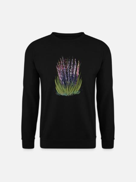 Lavender I Team Bride Fleur Couronne Mariage Boho - Sweat-shirt Unisexe - noir