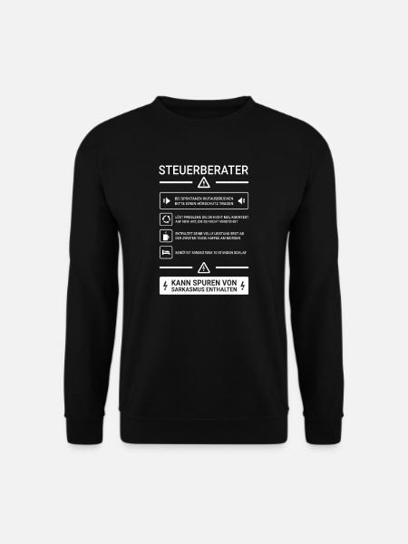 Steuerberater I Examen Finanzen Steuern Motiv für - Unisex Pullover - Schwarz