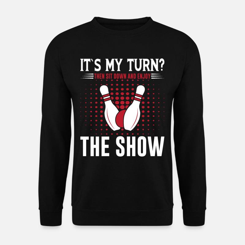 Bowling - Unisex Pullover - Schwarz