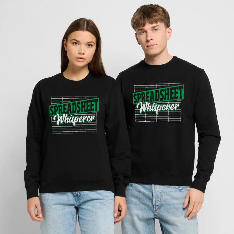 Comptable Feuille de calcul comptable Statist Sweat-shirt Unisexe