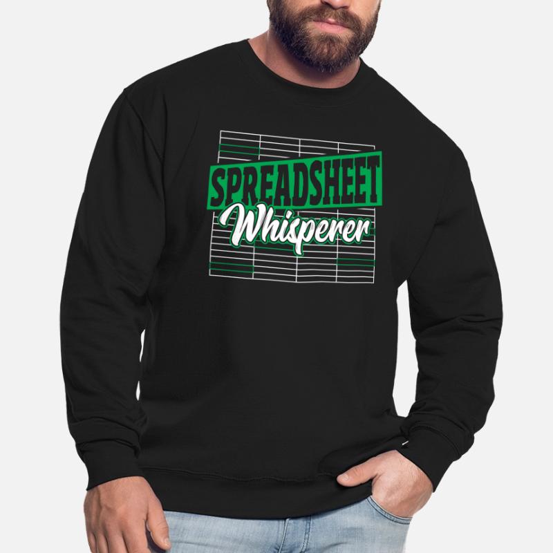 Comptable Feuille de calcul comptable Statist Sweat-shirt Unisexe