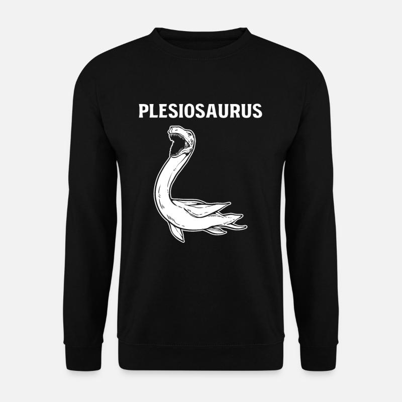 Plesiosaurus Dinosaur - Unisex Sweatshirt - black