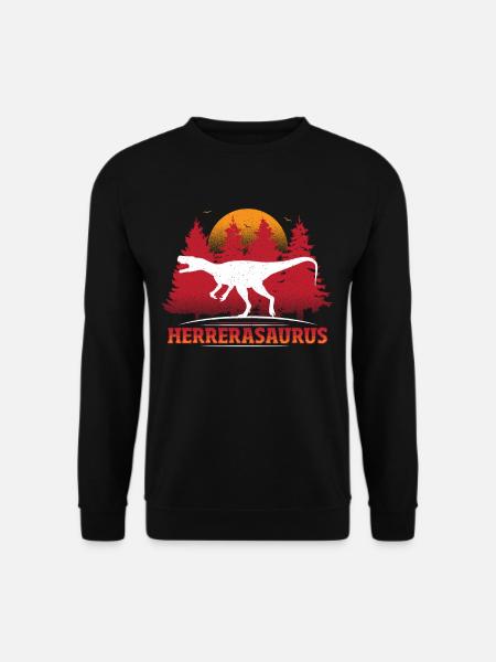 Herrerasaurus Dinosaur - Unisex Pullover - Schwarz