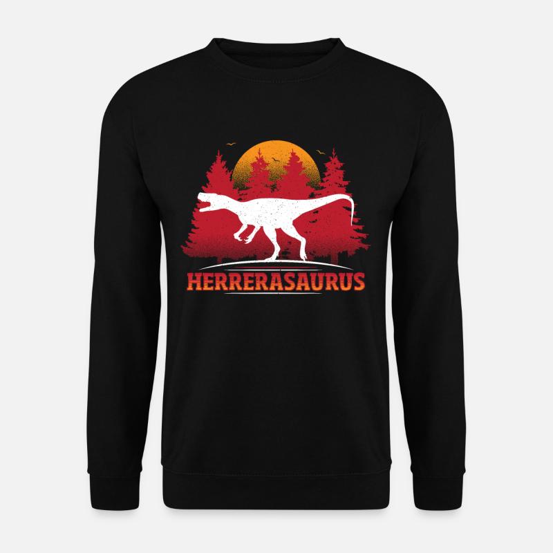 Herrerasaurus Dinosaur - Unisex Pullover - Schwarz