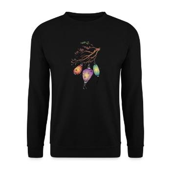 Vietnam I Saigon Scooter Pho Bo Motif de voyage pour - Sweat-shirt Unisexe - noir - Devant - Alina (178cm) & Michal (187cm)