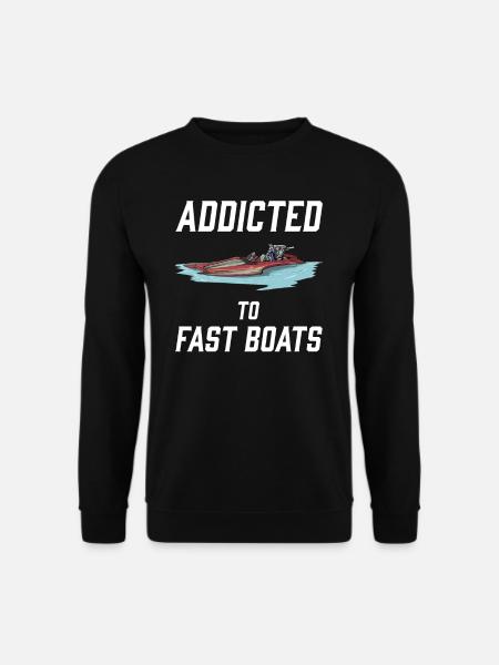 Drag Boat Racing I Drag Boat Driver Speedboat - Unisex sweater - sort