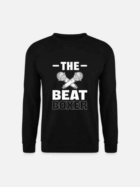 The BeatBoxer Beatboxing Beatbox - Unisex Sweatshirt - black