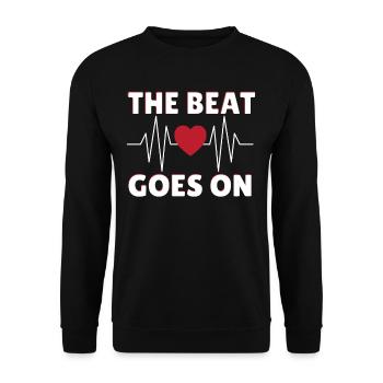 Chirurgien cardiaque Chirurgien cardiaque Chirurgie cardiaque Défibrillato - Sweat-shirt Unisexe - noir - Devant - Alina (178cm) & Michal (187cm)