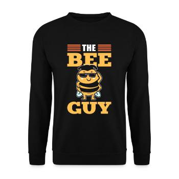 Imker Imkerei Biene Honigwabe Bienenvolk Bienen Na - Unisex Pullover - Schwarz - Vorne - Alina (178cm) & Michal (187cm)