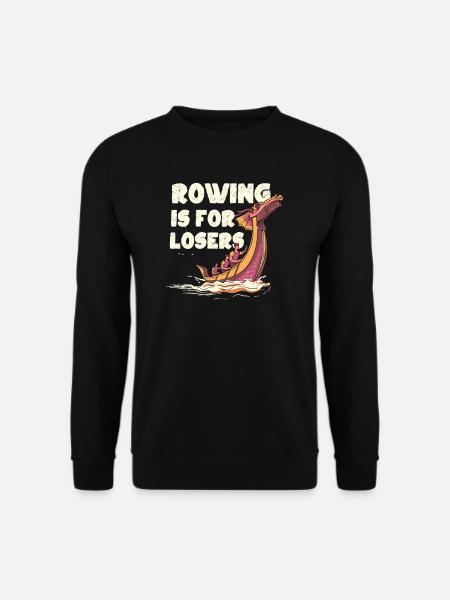 Drachenboot Paddelboot Japan japanisches Rudern - Unisex Pullover - Schwarz