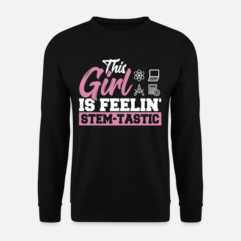 Steminist Science Technologie Mathématiques - Sweat-shirt Unisexe - noir