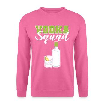 The Vod Squad Vodka Wodka - Unisex Pullover - Pink - Vorne