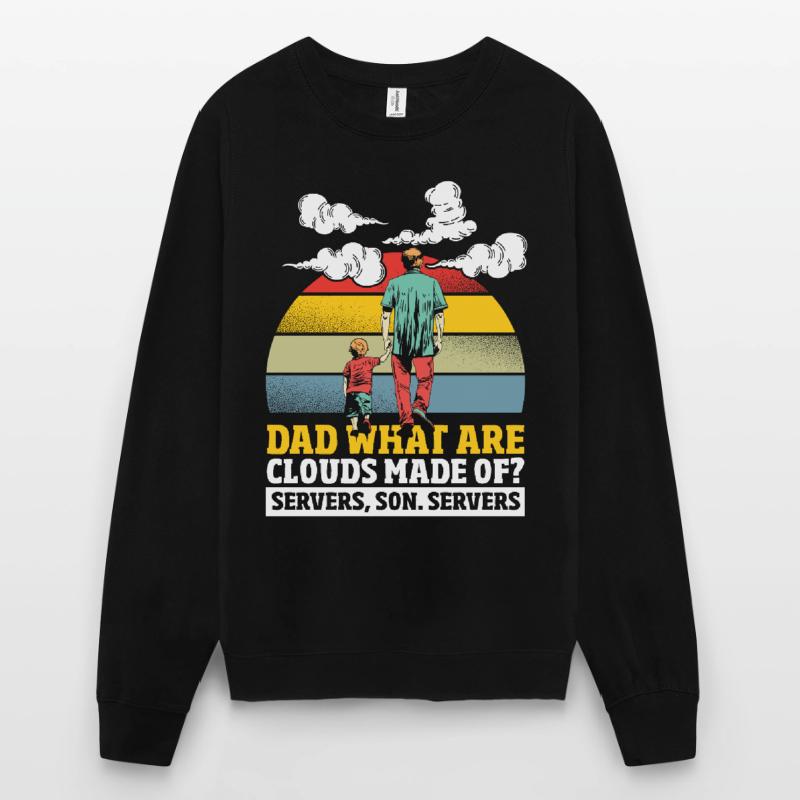 What Are Clouds Made Of Programming Programmer Unisex Pullover