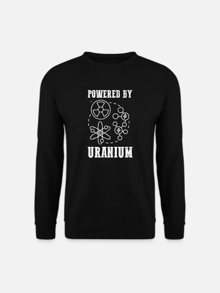 Atomkraftwerk Nuklear Energie Erneuerbare Energie - Unisex Pullover - Schwarz