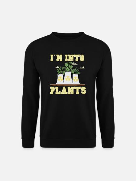 Nuclear power plant Nuclear energy Renewable energy - Unisex Sweatshirt - black