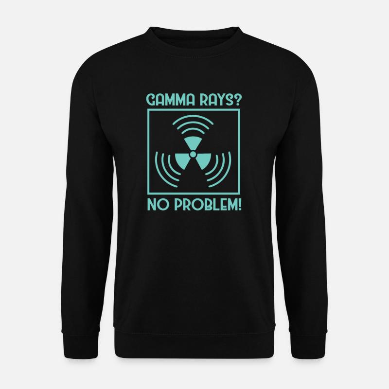 Atomkraftwerk Nuklear Energie Erneuerbare Energie - Unisex Pullover - Schwarz