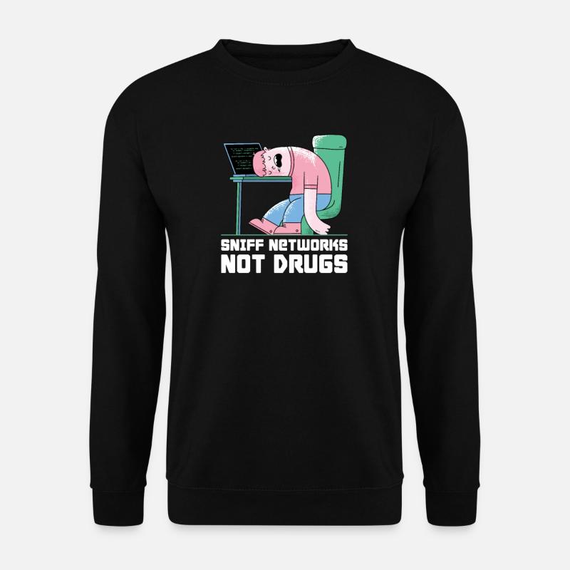 Hacker Programmeur Développeur Informatique - Sweat-shirt Unisexe - noir