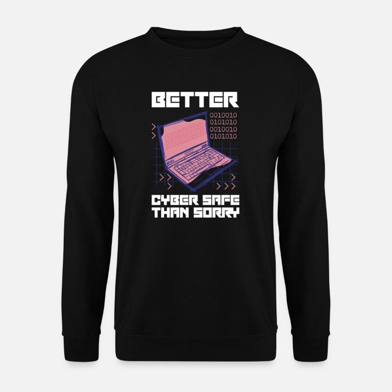 Hacker Programmer Developer Computer Science - Unisex Sweatshirt - black