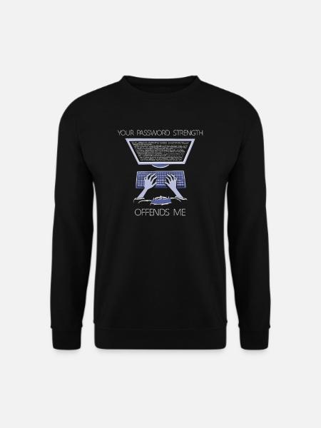 Hacker Programmer Developer Computer Science - Unisex Sweatshirt - black