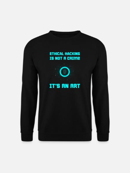 Hacker Programmer Developer Computer Science - Unisex Sweatshirt - black