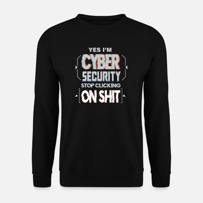 Hacker Programmeur Développeur Informatique - Sweat-shirt Unisexe - noir